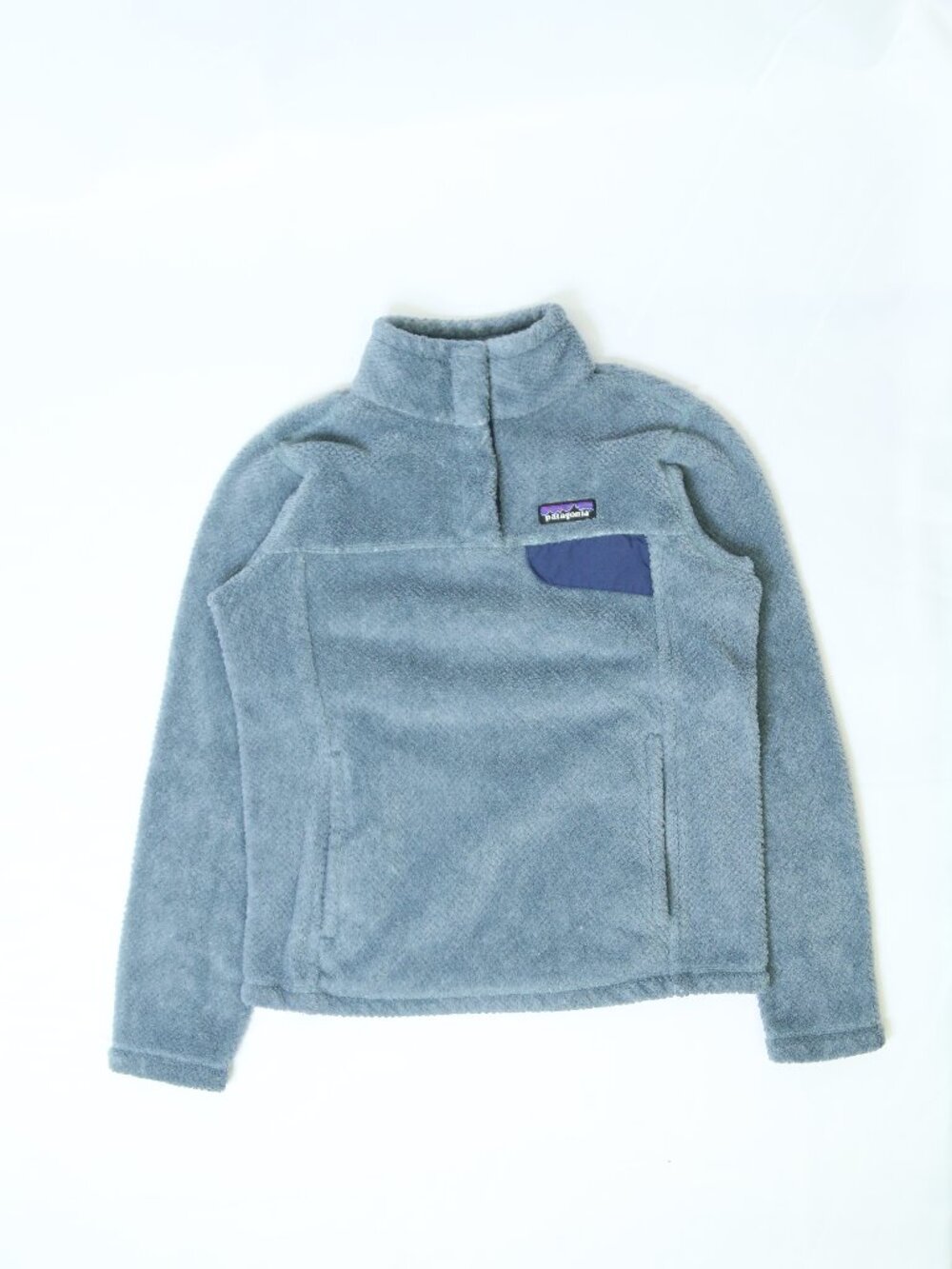 Women's Patagonia Grey Fleece Pullover Size XS